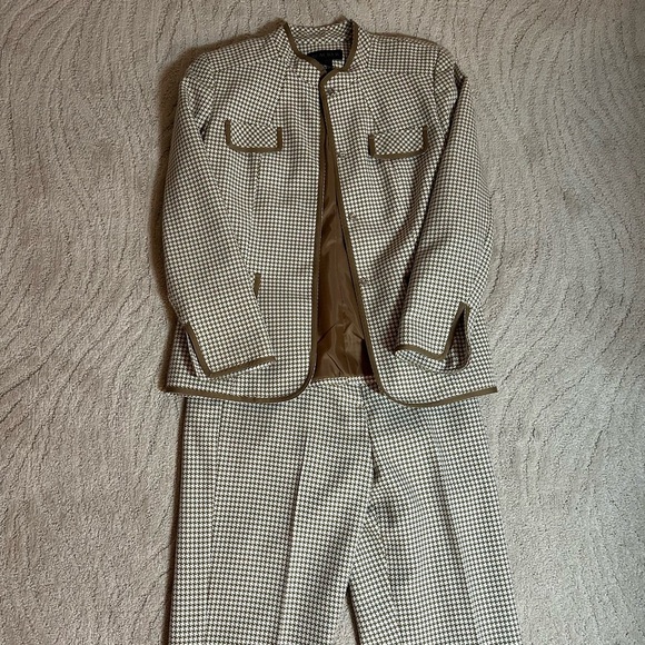 Blacker Houndstooth Blazer and Pants Set - Picture 1 of 7